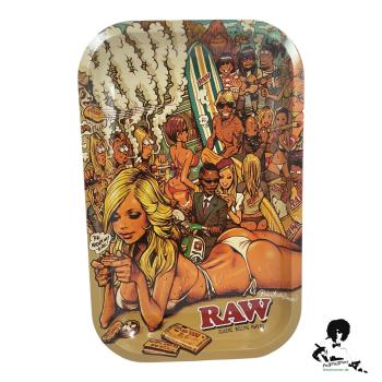 RAW Rolling Tray Summer Beach Rockin' Jelly Bean